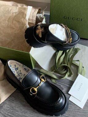 Gucci Bee Loafers